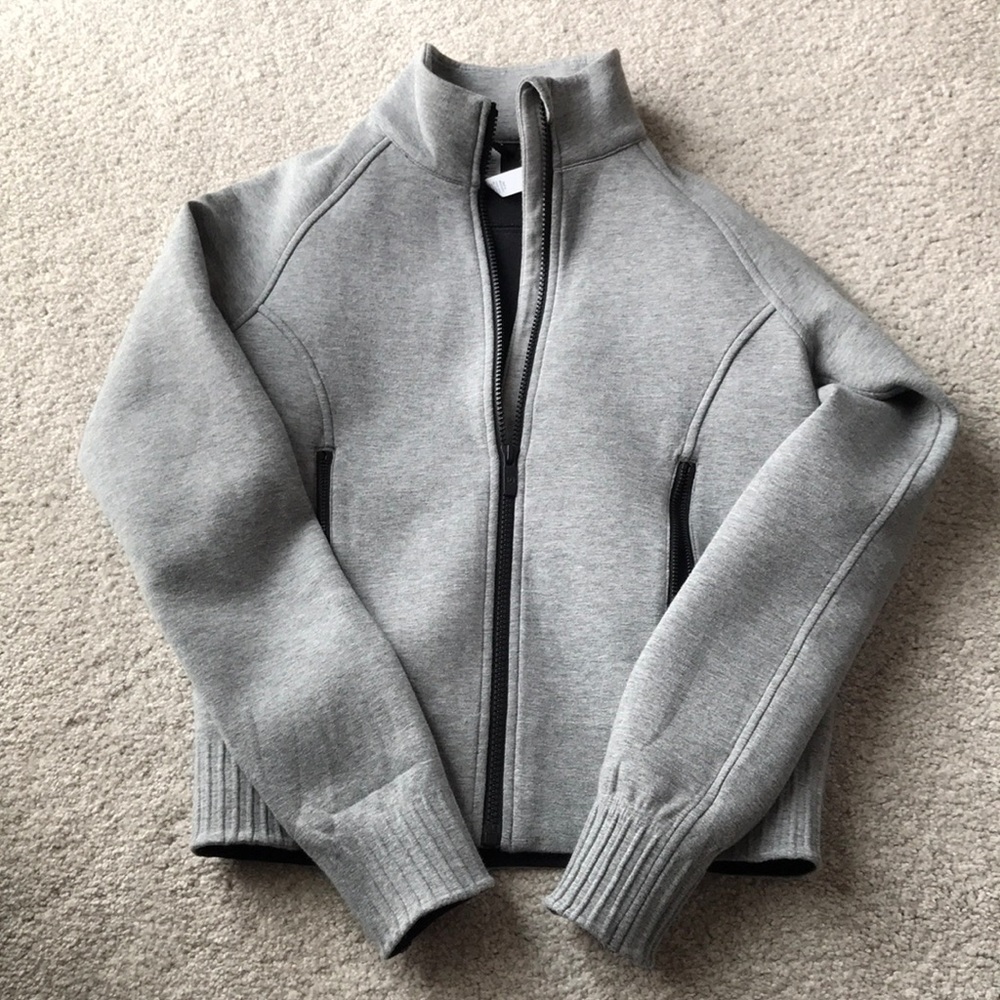 Lululemon NTS jacket space grey size 4